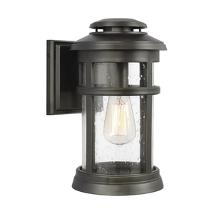 Newport 1 Light Wall Lantern Elstead small 0