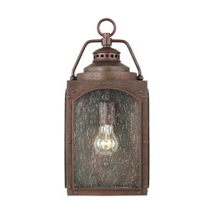 Randhurst 1 Light Medium Wall Lantern Elstead small 1