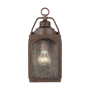 Randhurst 1 Light Small Wall Lantern Elstead small 1
