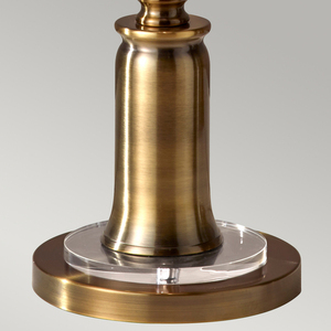 2. kabinos világos állólámpa - Bali Brass Elstead small 1