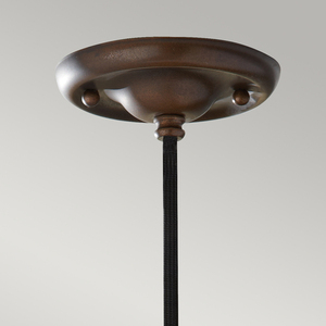 Urban Renewal 1 Light Pendant - Astral Bronze Elstead small 1