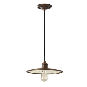 Urban Renewal 1 Light Pendant - Astral Bronze Elstead small 0