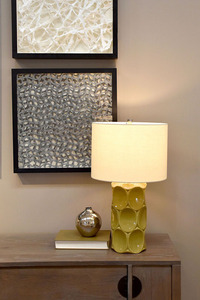 Green Retro 1 Light asztali lámpa Elstead small 1