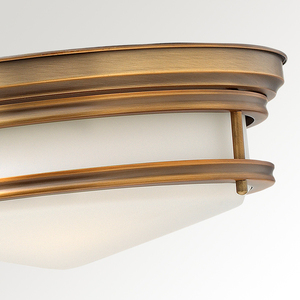 Plafond Hadley 3  - csiszolt bronz Elstead small 1