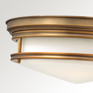 Plafond Hadley 3  - csiszolt bronz Elstead small 2