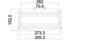 Ashland Bay 2 Light Outdoor Ceiling Flush Elstead small 4
