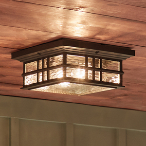 Beacon Square 2 Light Flush Mount Elstead small 4