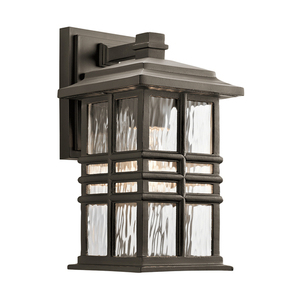 Beacon Square 1 Light Wall Lantern Elstead small 0