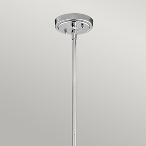 Everly 1 Light kis medál - Chrome Elstead small 1