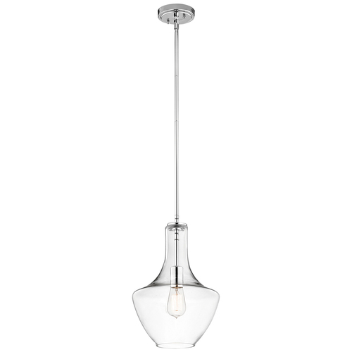 Jelölje be Everly 1 Light kis medál - Chrome Elstead