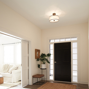 Plafond Lacey 3 - Mission Bronze Elstead small 4