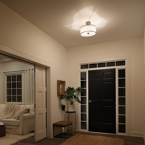 Plafond Lacey 3 - Mission Bronze Elstead small 5