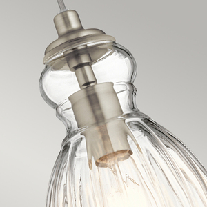 Riviera 1 Light Pendant Elstead small 1