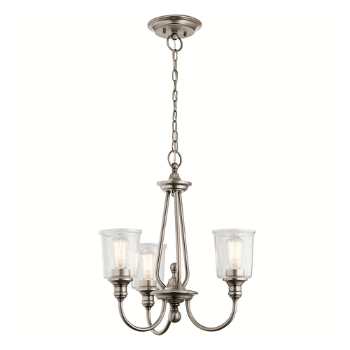 Jelölje be Waverly 3 Light Chandelier - Classic Pewter Elstead