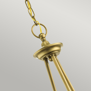 Waverly 5 Light Chandelier - természetes sárgaréz Elstead small 2