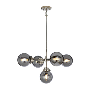 Kula 5 Light Chandelier Elstead small 0