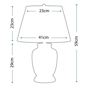 Morris 1 Light kis asztali lámpa Elstead small 2