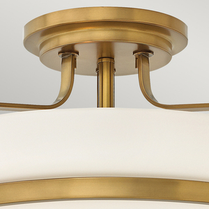 Griffin 4 Light Semi-Flush Light - Polírozott króm Elstead small 1