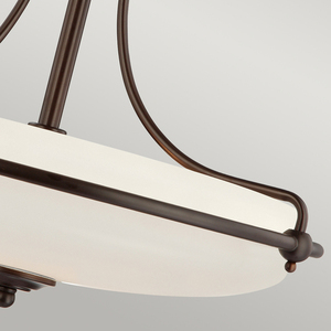 Griffin 4 Plafond - Palladian bronz Elstead small 3
