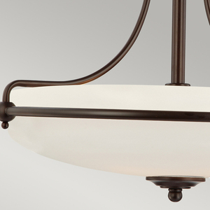 Griffin 4 Plafond - Palladian bronz Elstead small 4
