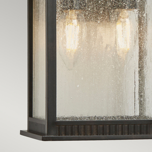 Livingston 2 Light Medium Wall Lantern Elstead small 2