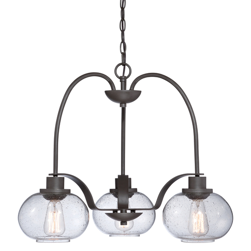 Jelölje be Trilogy 3 Light Chandelier – Old Bronze Elstead
