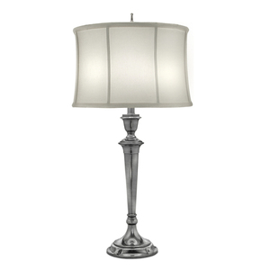 Syracuse 1 Light asztali lámpa - antik nikkel Elstead small 0