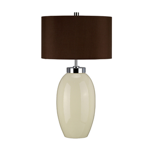 Victor 1 Light kis asztali lámpa - Cream Elstead small 0