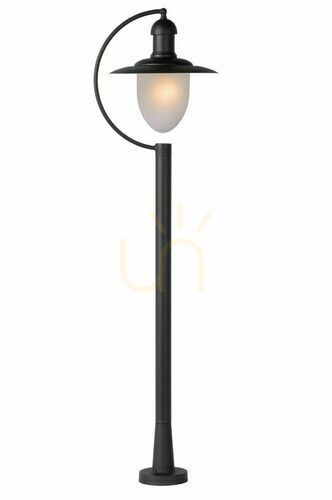 Jelölje be Kültéri álló lámpa Lucide Aruba fekete fém IP44 E27 111 cm 11873/01/30