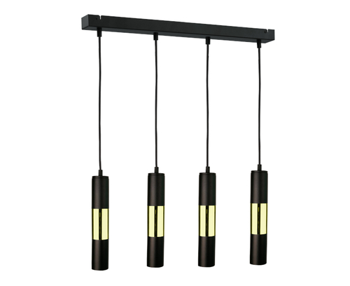 Jelölje be Függesztett lámpa 4xGU10 MAGNUM BLACK / GOLD