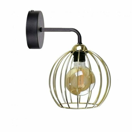 Jelölje be Fali lámpa 1xE27 MIG BLACK GOLD