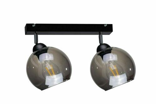 Jelölje be Keter Lighting Yuno fekete 2×E27 mennyezeti spotlámpa