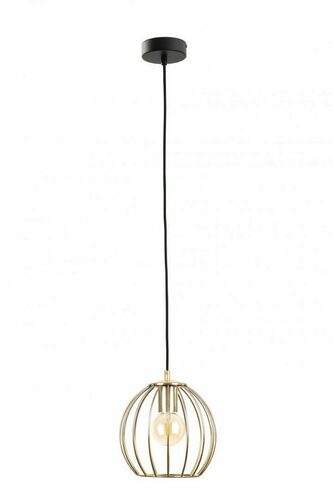 Jelölje be Függesztett lámpa 1xE27 GLOBE BLACK / GOLD