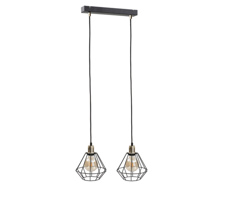 Jelölje be Keter Lighting Foskal Gold 2 égős E27 függeszték 444