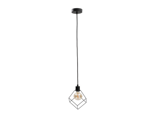 Jelölje be Keter Lighting Ruben Black függőlámpa 1×E27 fekete 32 cm 497