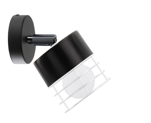 Jelölje be Keter Lighting MAO 851 fekete fém fali lámpa E27 60 W