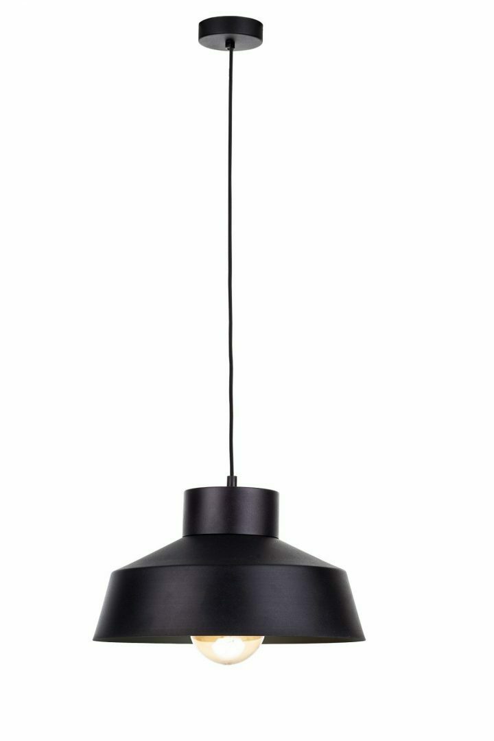 Jelölje be Függesztett lámpa 1xE27 MOON BLACK Függesztett lámpa 1xE27 MOON BLACK