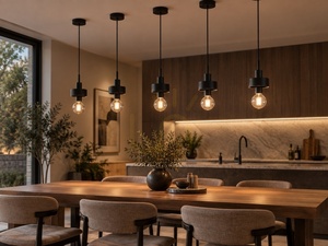 Keter Lighting UNICA BLACK 1043 függőlámpa, fekete, 1×E27 small 1