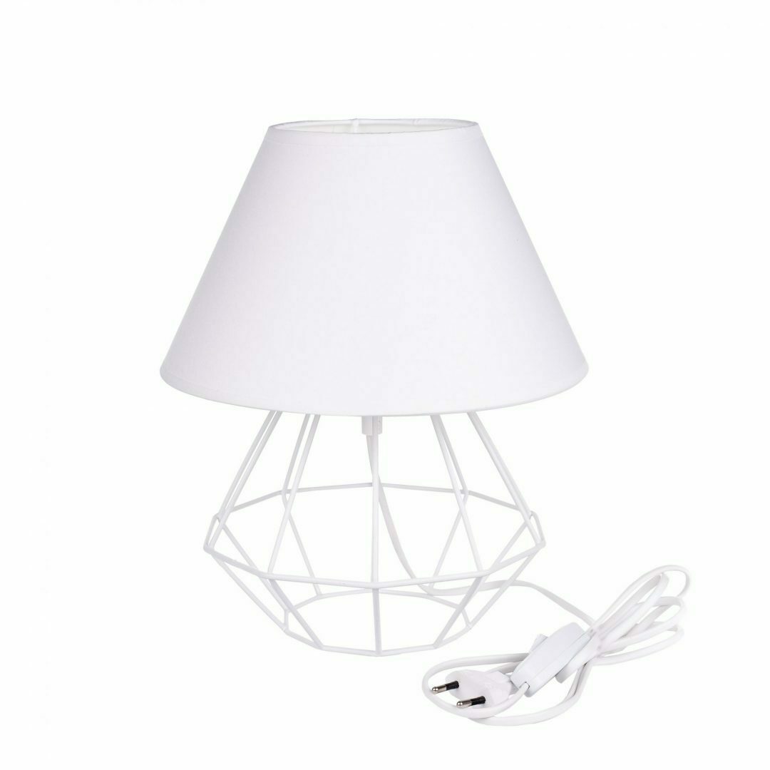 Jelölje be Éjjeli lámpa 1xE27 PATI WHITE / WHITE II Éjjeli lámpa 1xE27 PATI WHITE / WHITE II