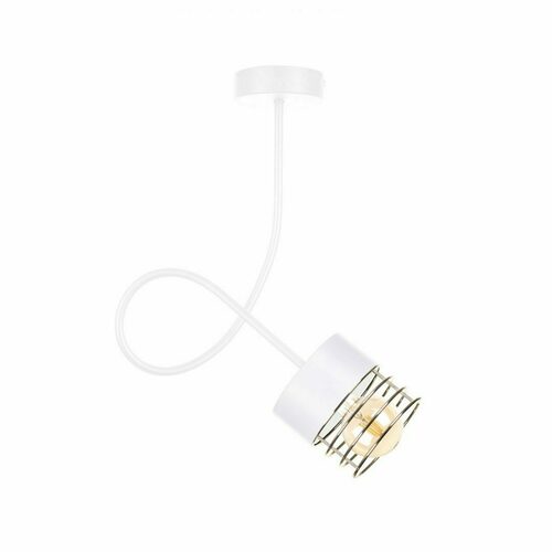 Jelölje be Keter Lighting Royal 1129 fehér-arany mennyezeti lámpa 1×E27