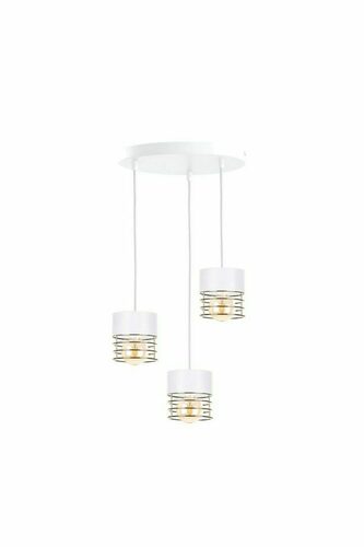 Jelölje be Függesztett lámpa 3xE27 ROYAL WHITE / ARANY