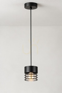 Keter Lighting ELLE 1142 fekete függőlámpa, 1×E27 small 2