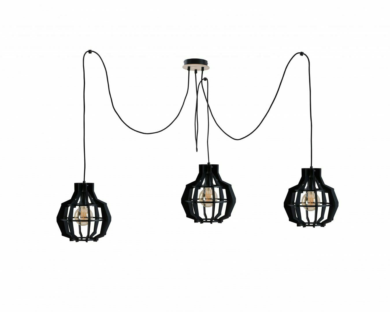 Jelölje be Keter Lighting Bento Small Black Long 3 foglalatos E27 függeszték 764 Keter Lighting Bento Small Black Long 3 foglalatos E27 függeszték 764