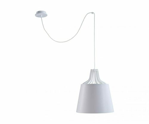 Jelölje be Keter Lighting Lea White II Long 751 fehér függeszték E27, 38 cm