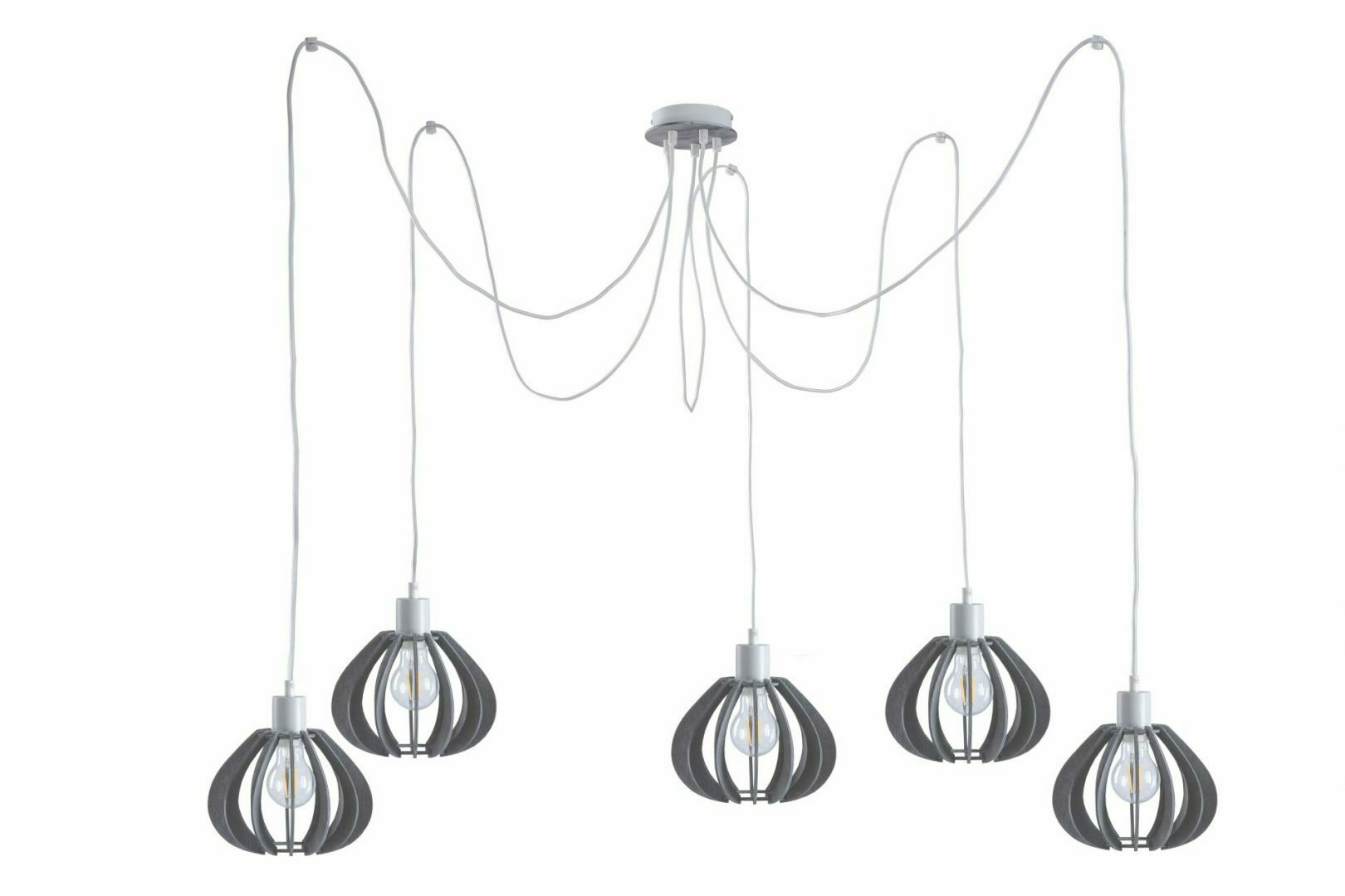 Jelölje be Függesztett lámpa 5xE27 NICOLETA GREY 839 Függesztett lámpa 5xE27 NICOLETA GREY 839
