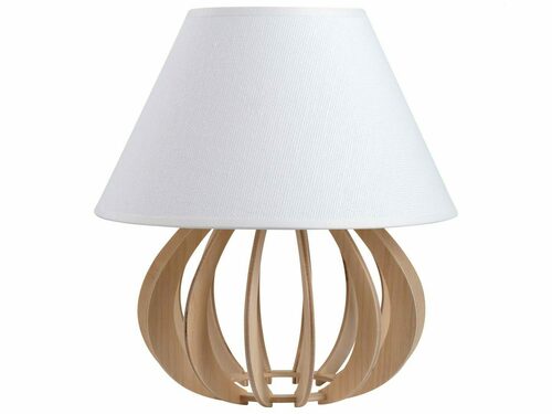 Jelölje be Éjjeli lámpa 1xE27 NORA NATURAL WHITE 933