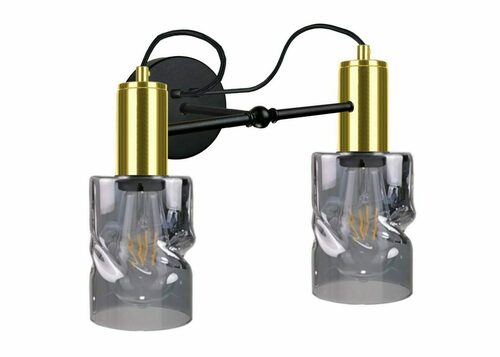 Jelölje be Fali lámpa 2xE27 INGER BLACK / GOLD