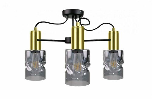 Jelölje be Mennyezeti lámpa 3xE27 INGER BLACK / GOLD