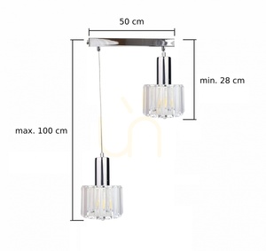 Függesztett lámpa 2xE27 DECO small 2