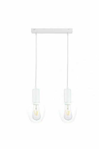 Jelölje be Függesztett lámpa 2xE27 VERRE WHITE